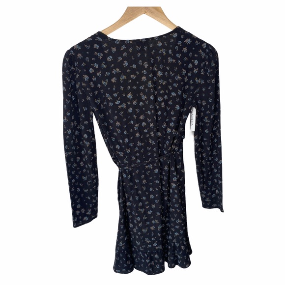 Aritzia Marion Mini Floral Wrap Dress XS - Picture 4 of 10